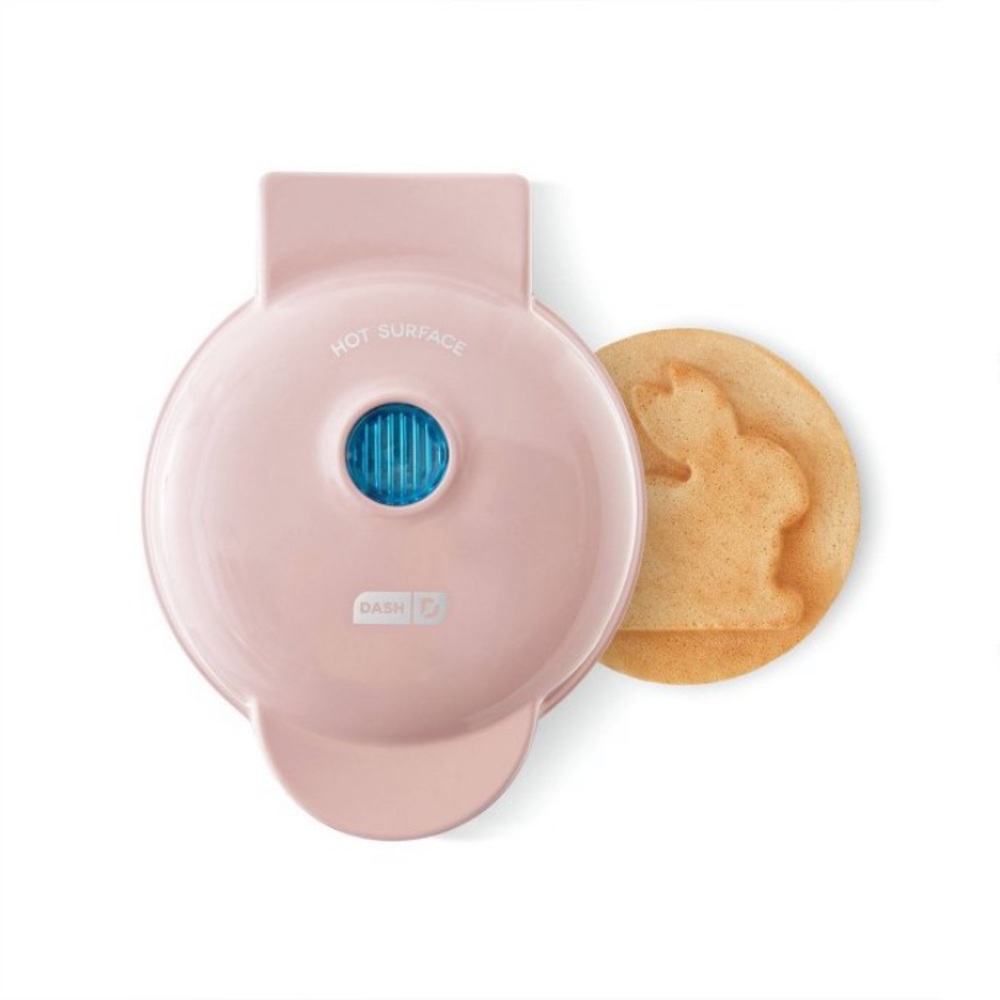 Dash bunny waffle maker pink spring